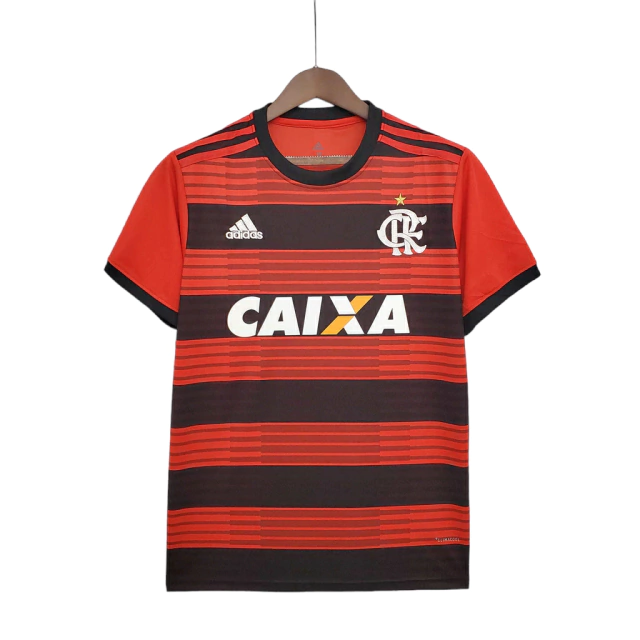 Camisa Flamengo Retrô 2018-2019 Vermelha e Preta - Adidas1