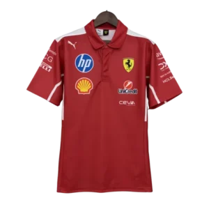Camisa Polo Fórmula 1 (F1) 2025 Scuderia Ferrari
