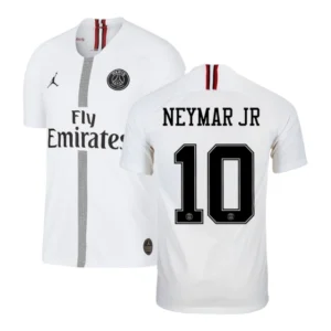 Camisa Retrô Paris Saint-Germain Champions League 2018/19 - Masculina Jordan - Branca