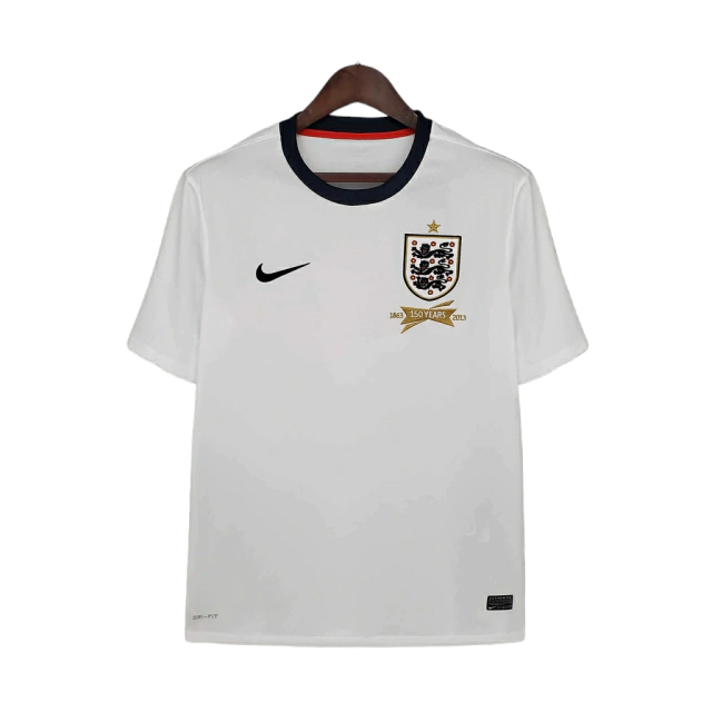 Camisa Retrô Seleção da Inglaterra 2013 - Nike Masculina - Branca 1