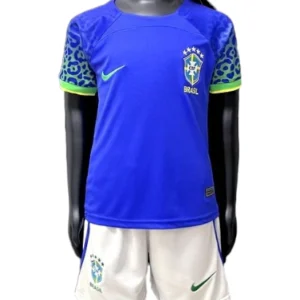 Camisa + Shorts Infantil Seleção Brasileira - Azul