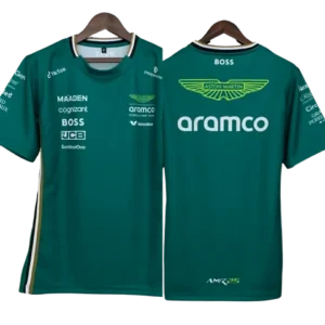 Camisa gola careca Fórmula 1 (F1) 2025 Scuderia Aston Martin