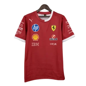 Camisa gola careca Fórmula 1 (F1) 2025 Scuderia Ferrari