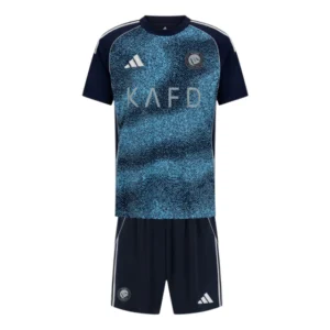 Kit Infantil Al-Nassr II 25/26 - Adidas - Azul