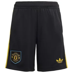 Short Manchester United III 25/26 - Masculino Adidas - Preto