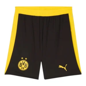 Short Borussia Dortmund I 25/26 - Masculino Puma - Preto e amarelo