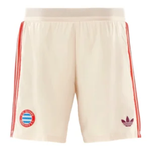 Short Bayern de Munique III 24/25 - Masculino Adidas - Bege