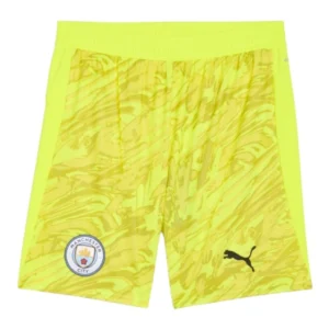 Short Manchester City Goleiro III 25/26 - Masculino Puma - Amarelo