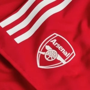 Short Arsenal 25/26 - Masculino Adidas - Vermelho com detalhes em branco