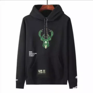 Moletom Milwaukee Bucks 23/24 Masculino - Preto