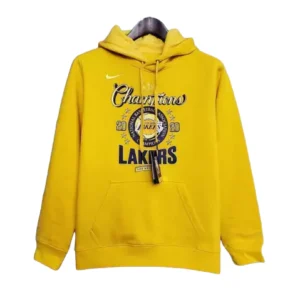 Moletom Los Angeles Lakers 23/24 Masculino - Amarelo