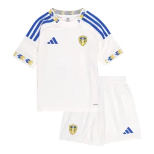 Kit Infantil Leeds I 25/26 - Adidas - Branco