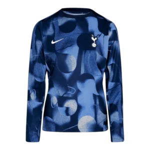 Camisa Tottenham Pré-jogo 24/25 manga longa - Torcedor Nike Masculina - Azul