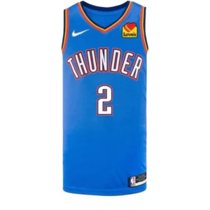 Camiseta Regata NBA Oklahoma City Thunder 23/24 - Masculina Nike - Azul